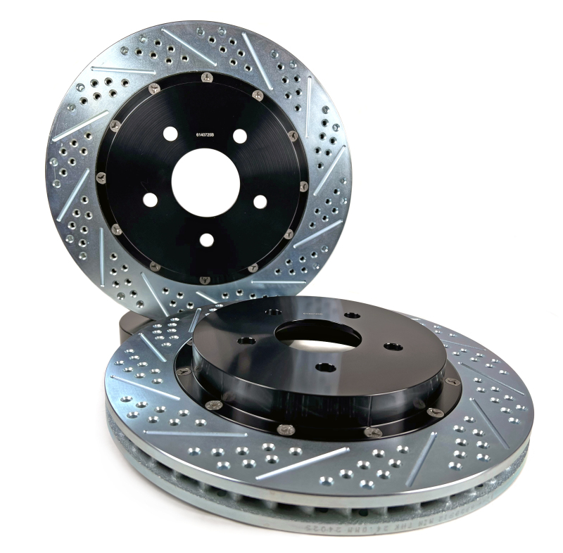 Chevrolet Corvette Brake Rotors (2) - Rear - Baer Brakes - EradiSpeed+ Rear SDZ 2-Piece - `05-`13 Chevrolet Corvette Brake Rotors (2) - Rear - Baer Brakes - EradiSpeed+ Rear SDZ 2-Piece - `05-`13